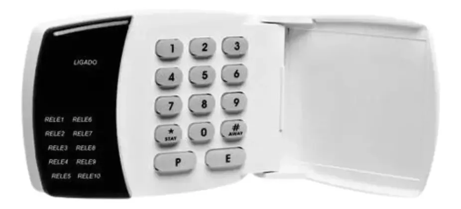 Teclado Controle De Acesso Led Access 1000 Jfl Com Fio