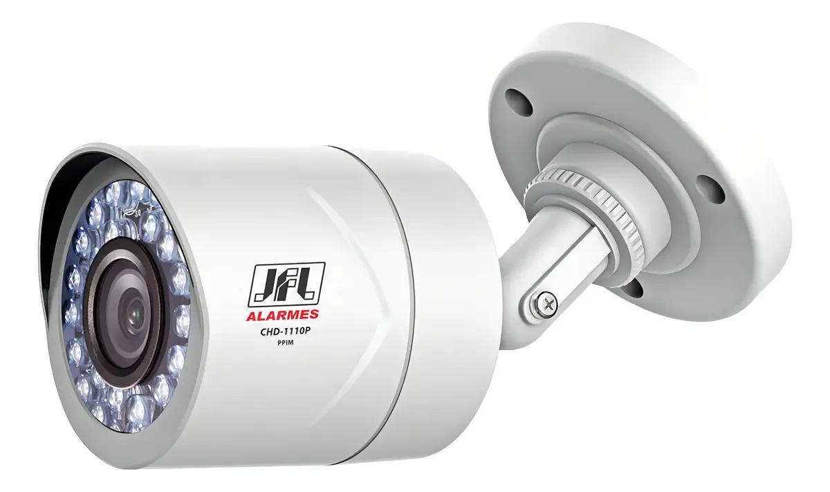 Camera Bullet Infra Hd Tvi Lente 2.8mm 10 Mts Chd 1110p Jfl