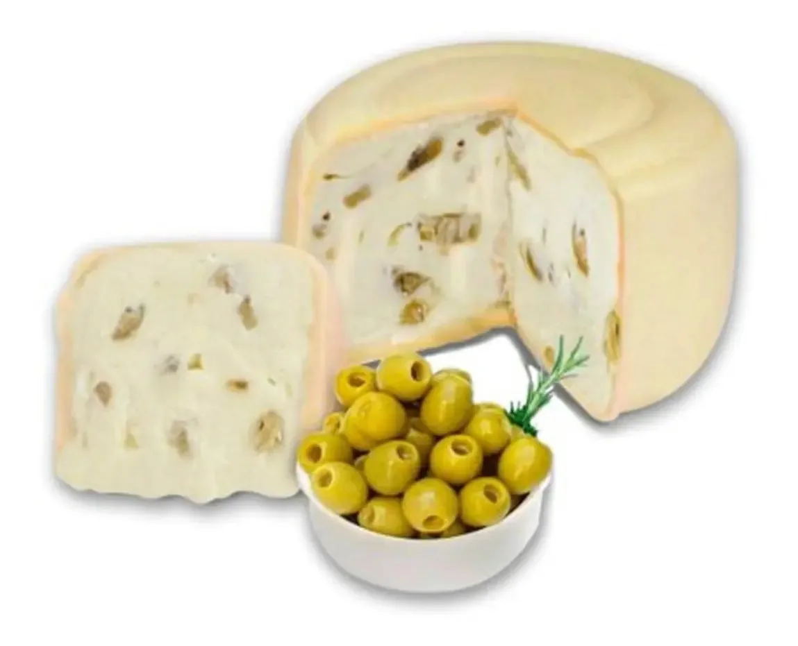 Frio Queijo Mussarela Recheado C/ Requeijão E Azeitona