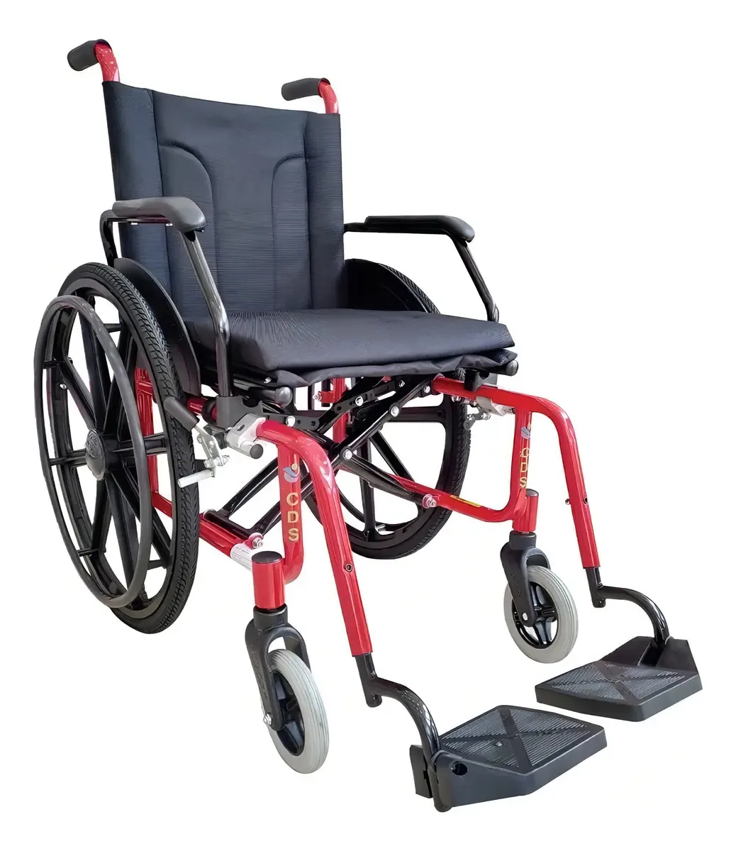 Cadeira De Rodas H10 Cds Cor Vermelho