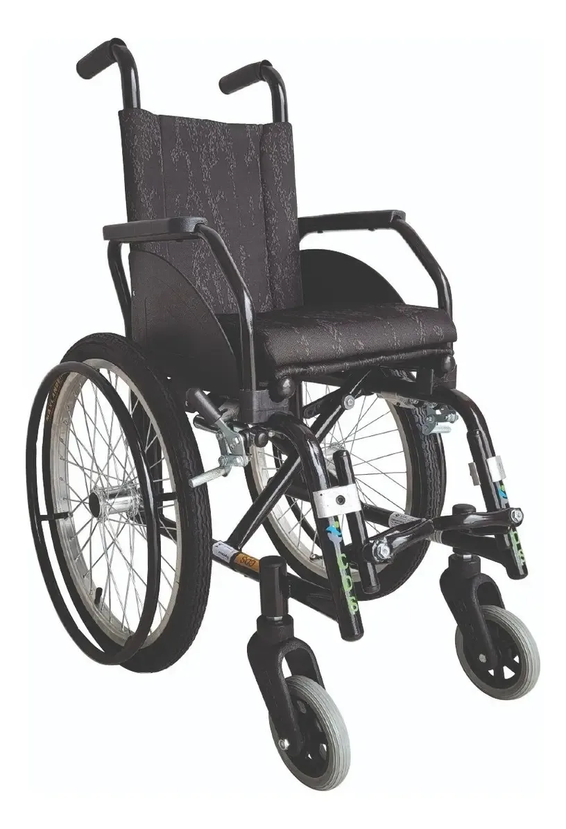 Cadeira De Rodas Infantil Sol Mini Cds Cor Preto