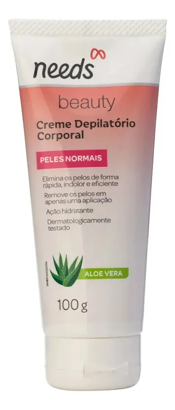 Creme Depilatório Corporal Needs Depil Aloe Vera Com 100g
