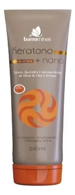 Creme Para Pentear Barrominas Keratano Nano