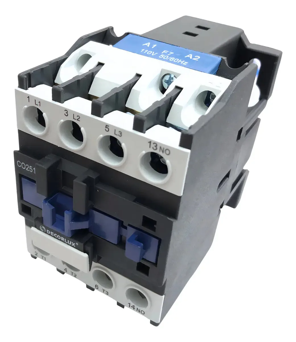 Contator Decorlux Co2510f1 Trifásico 25A ca Automação Industrial