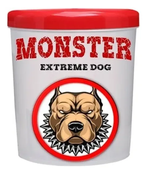 Monster Muscle Dog Suplementos Cães 2 Potes De 500g - 1kg