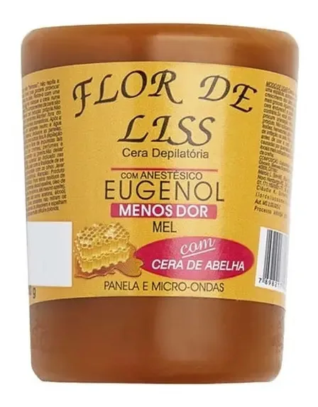 Flor De Lis Cera Quente Mel 200g