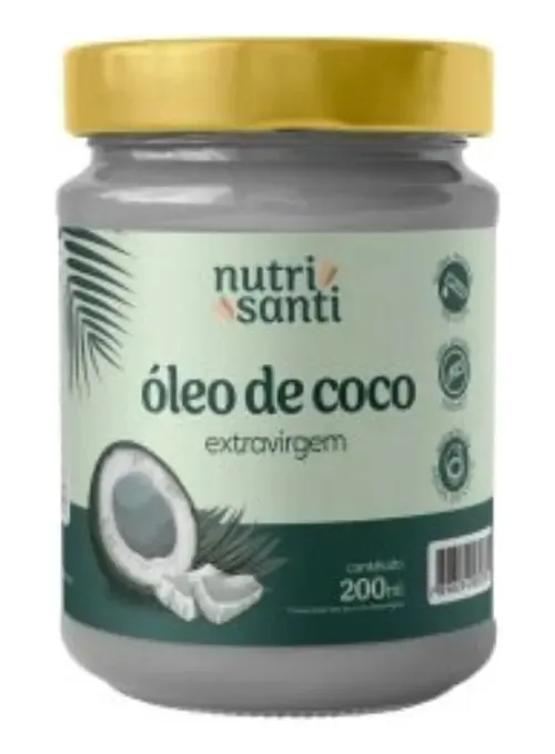 Oleo Coco E Virgem Nutrisanti 200ml