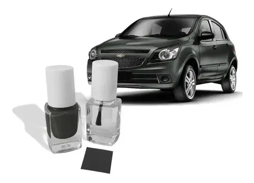 Tinta Tira Risco Automotivo Chevrolet Agile Cor Verde Hera