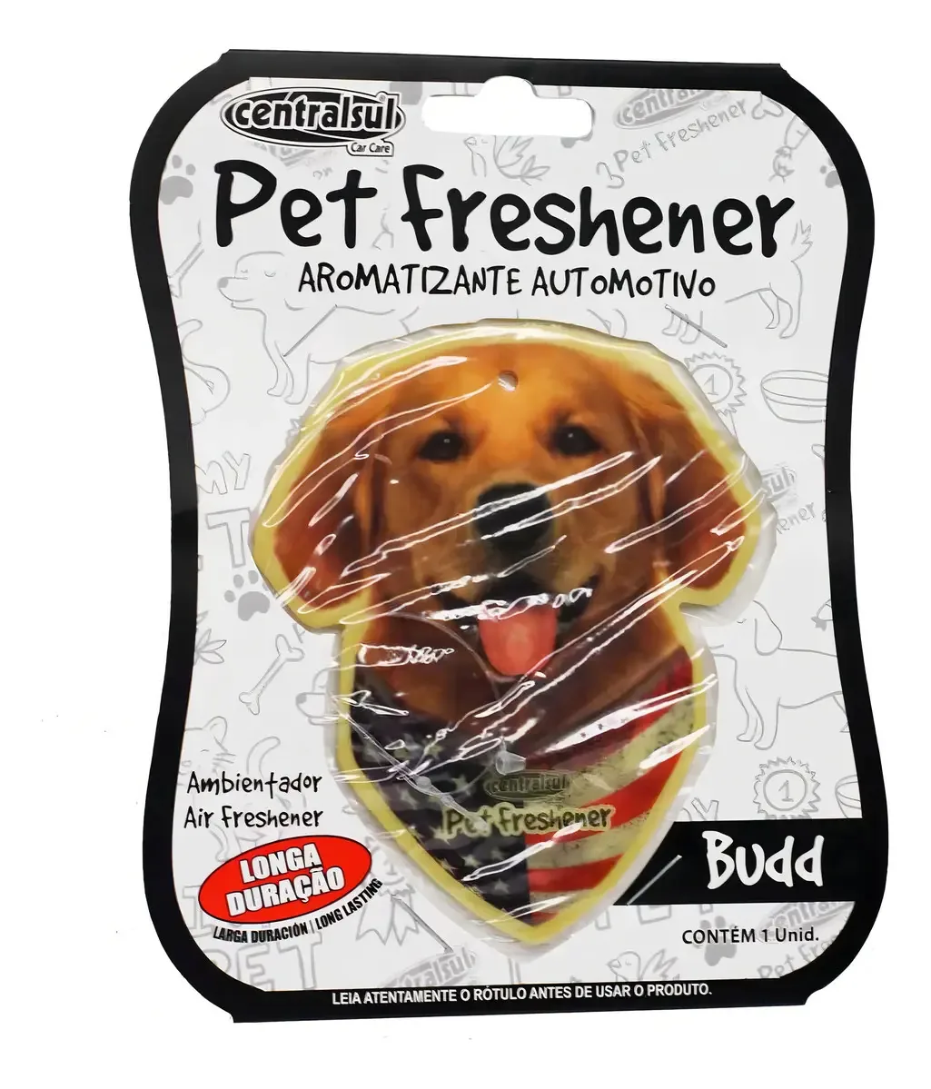 Aromatizante Miniatura Pet Freshener Bud - CENTRALSUL 175374