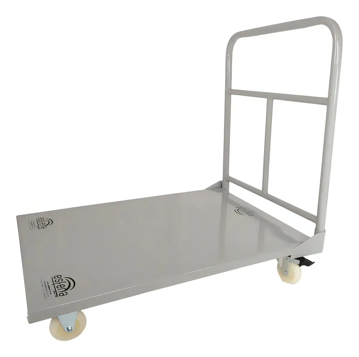 Carro Plataforma Com Tampo Em Aço 250kg Esfera