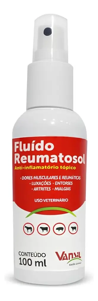 Fluído Reumatosol Anti-inflamatorio Tópico 100ml