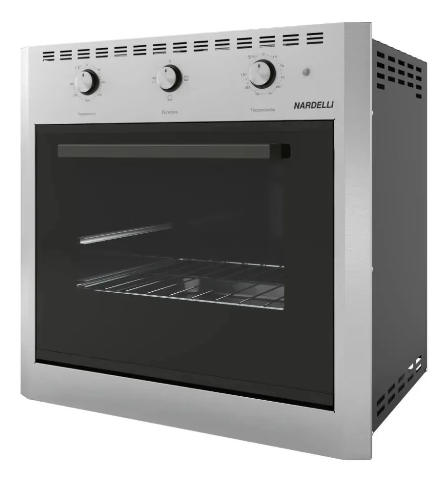 Forno Elétrico Embutir Nardelli E60 Inox 60l