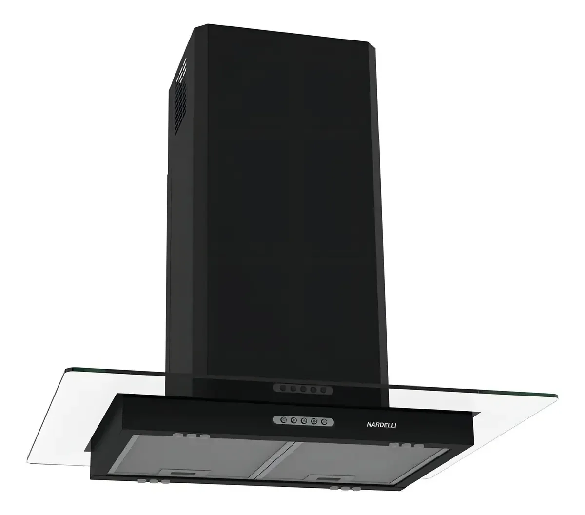 Coifa/exaustor Ilha Vidro Reto Black 75m Nardelli 220v