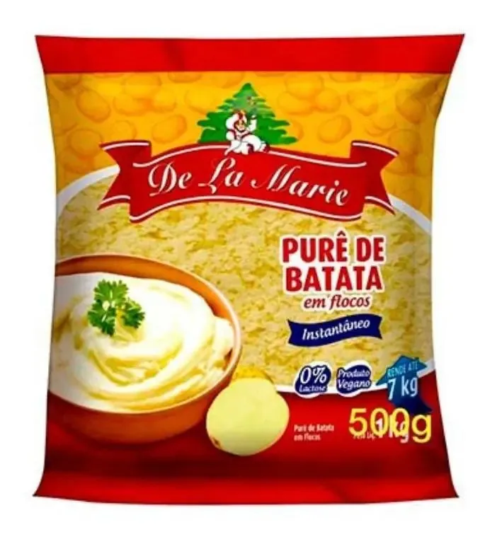 Pure De Batata Em Flocos Delamarie