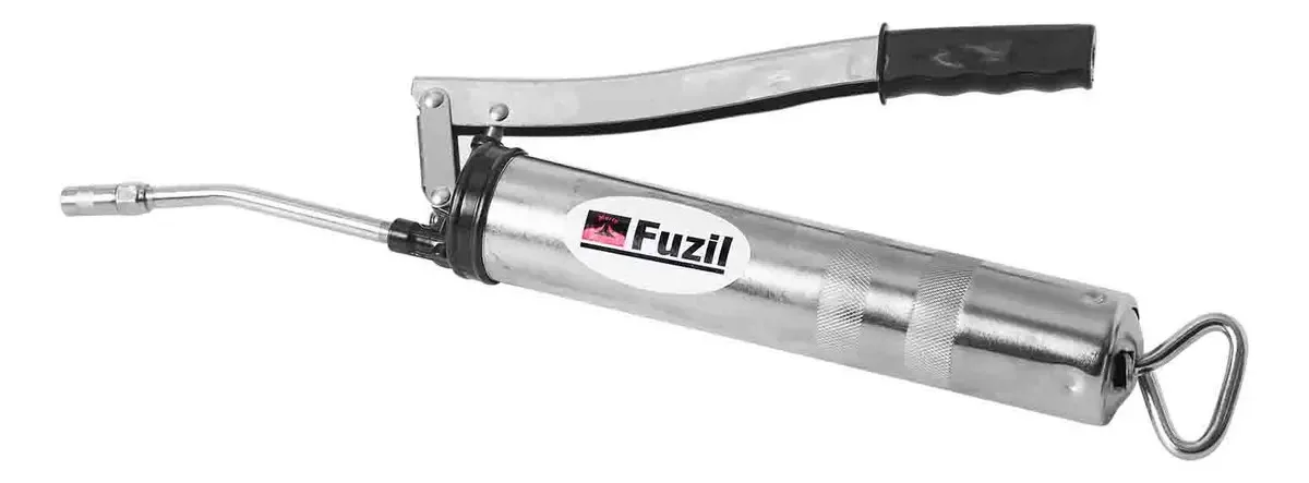 Pistola Engraxadeira Manual Fuzil Fz 500 com Mangueira e Design Ergonômico