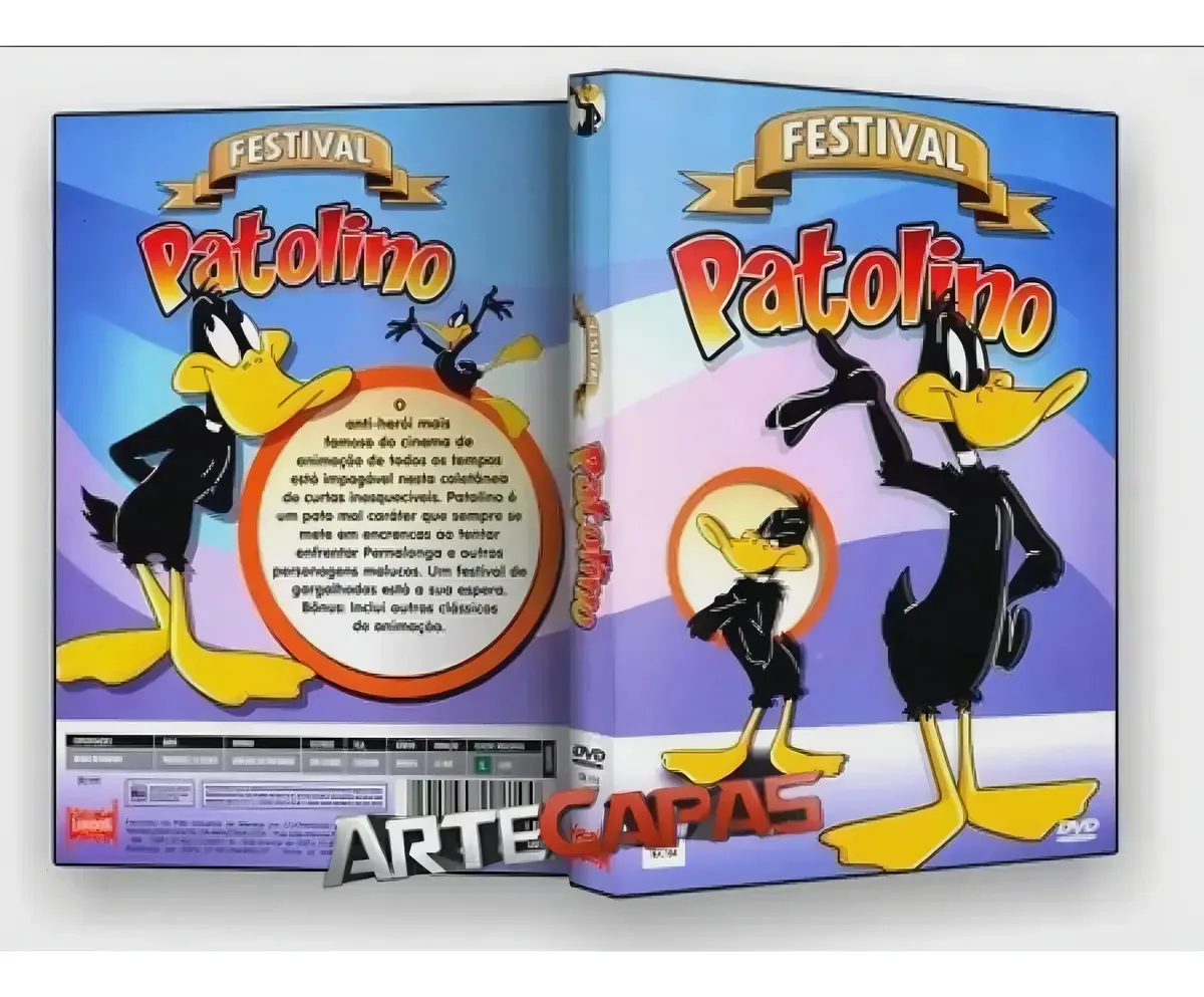Dvd Festival Patolino - Desenho