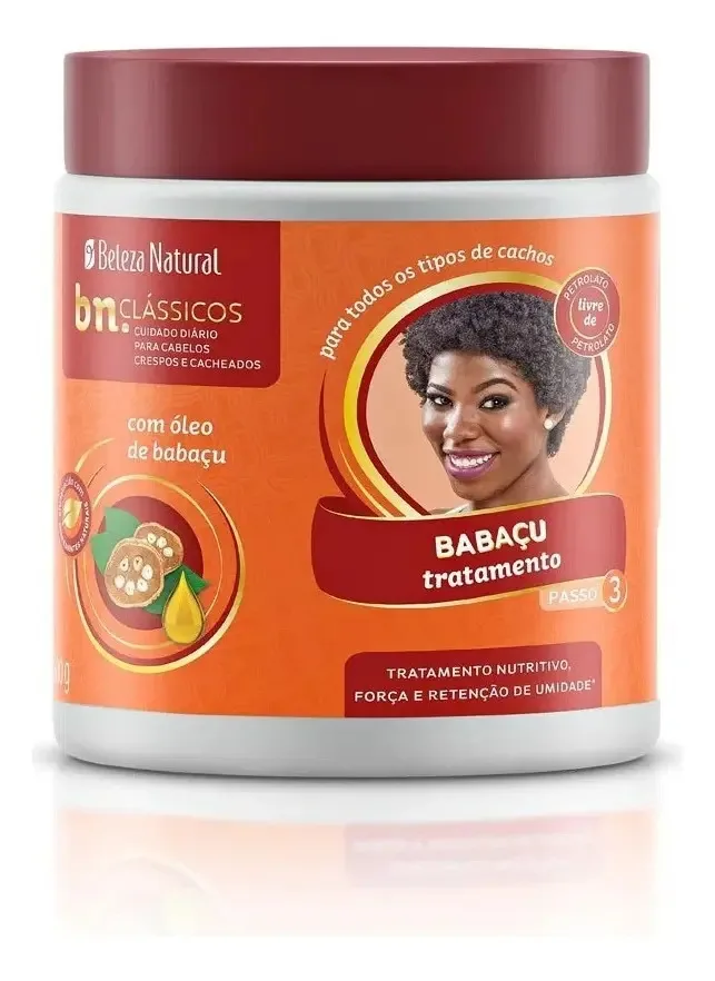 Creme Trat Beleza Natural 500g Babacu