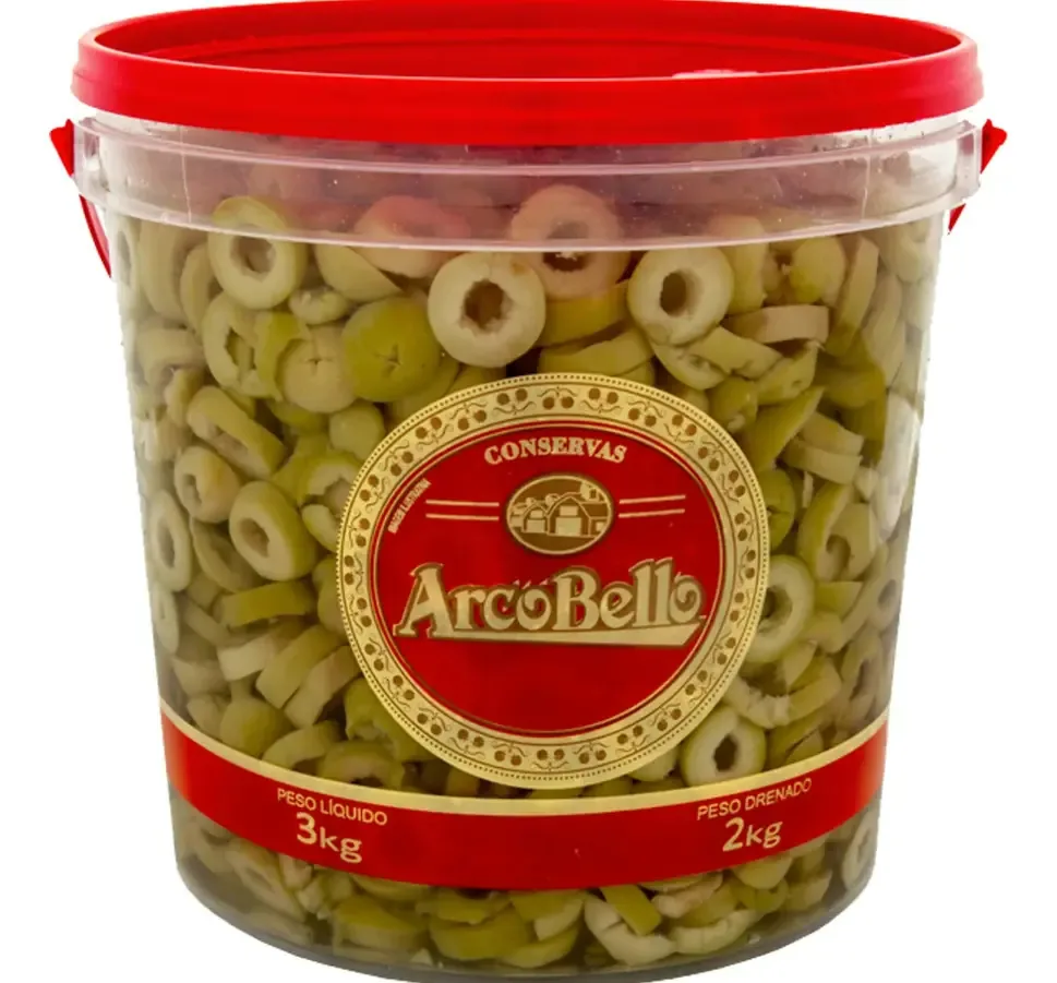 Azeitona Verde Fatiada 2 Kg