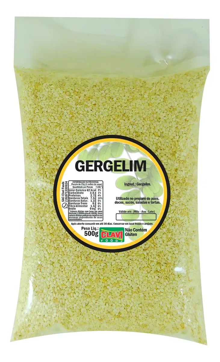 Gergelim Branco 500g
