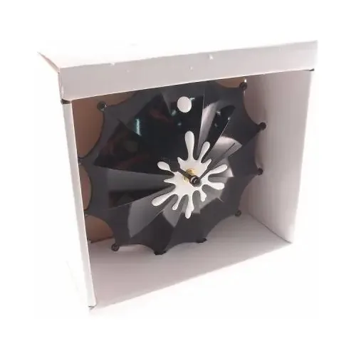 Relógio De Mesa Guarda Chuva Rosa