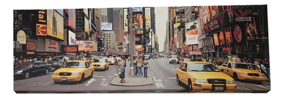 Quadro Decorativo - Quadro Ny Taxi Grande