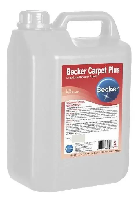 Limpa Estofados Carpete - Carpet Plus Becker 5l Concentrado