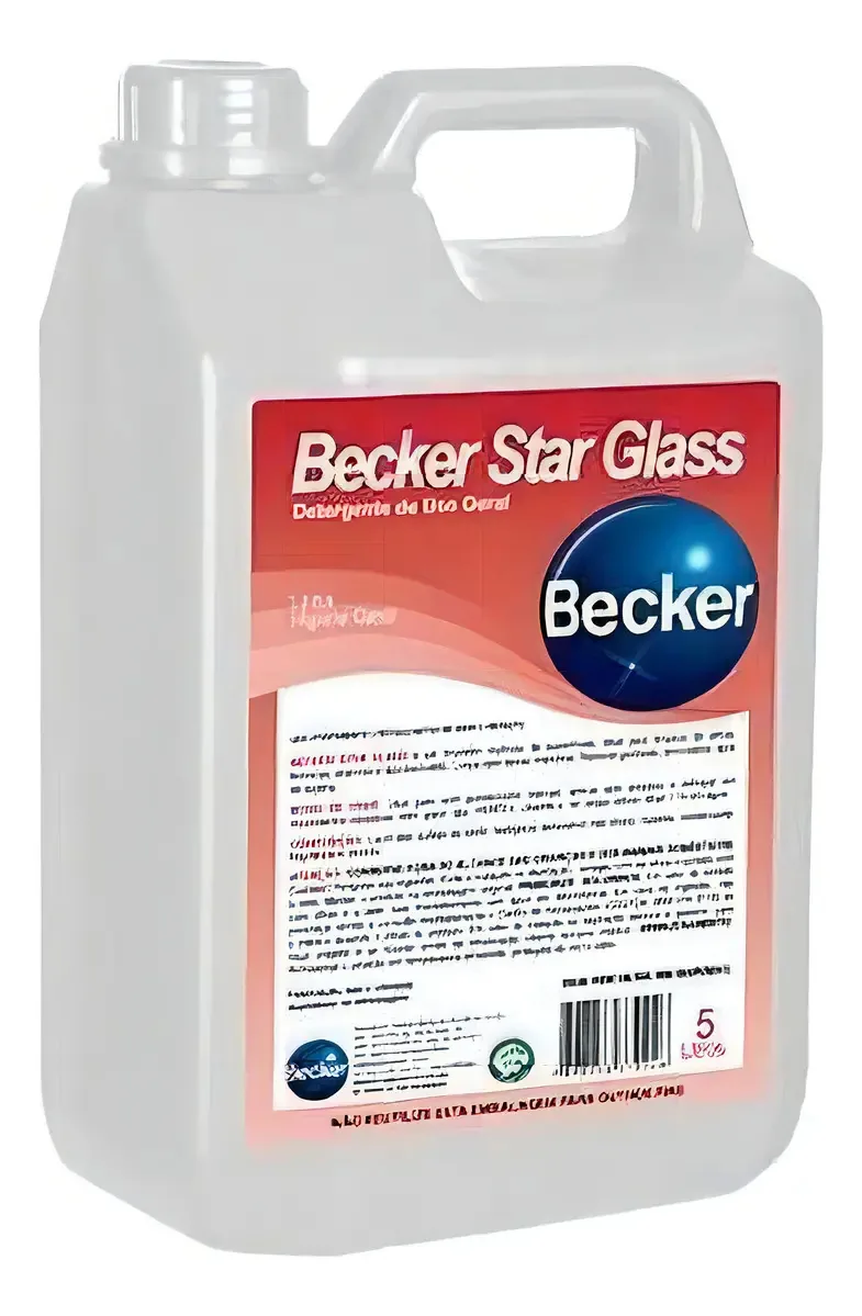 Limpa Vidros Star Glass - Multiuso - Becker 5l Concentrado