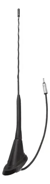 Antena Gti Haste Flexível Preto