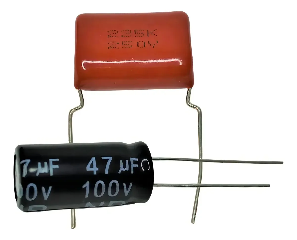 Kit Capacitores Som Automotivo Corneta Driver 4 Unidades Crossover