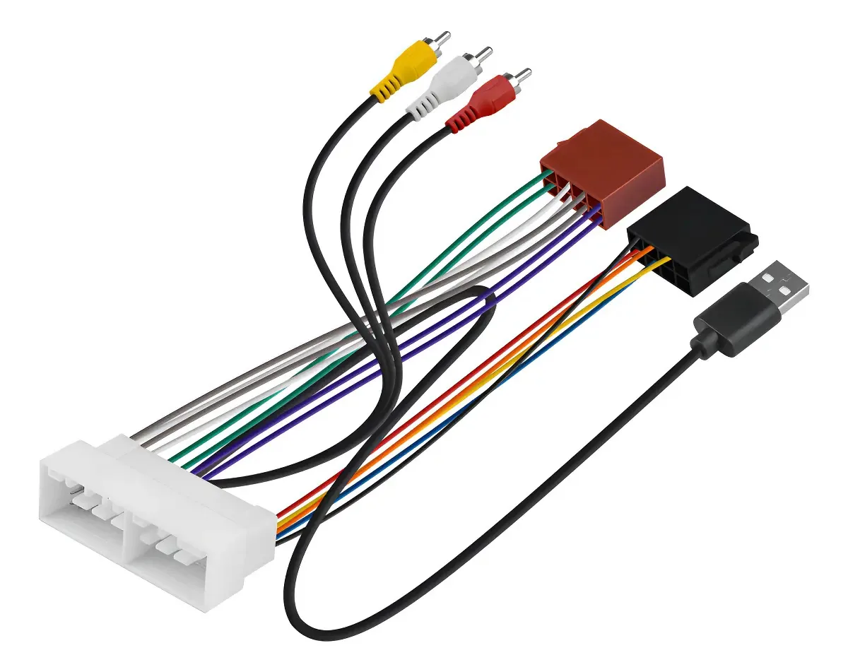Chicote Hyundai Creta + Usb/rca Branco