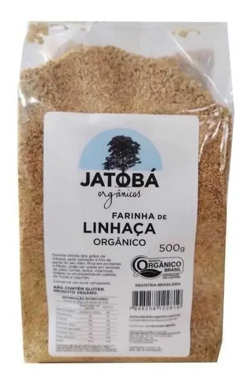 Farinha De Linhaça Org Jatoba 500g