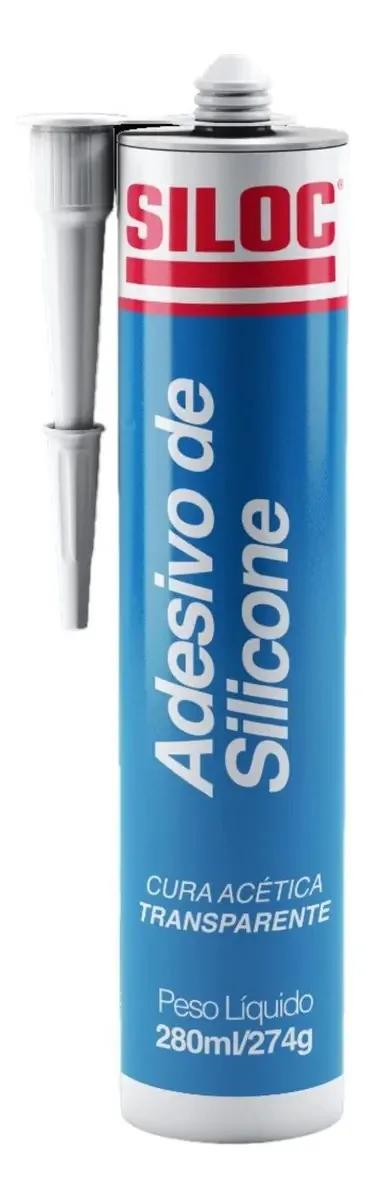 Silicone Acetico Incolor 274g 9401429n Siloc
