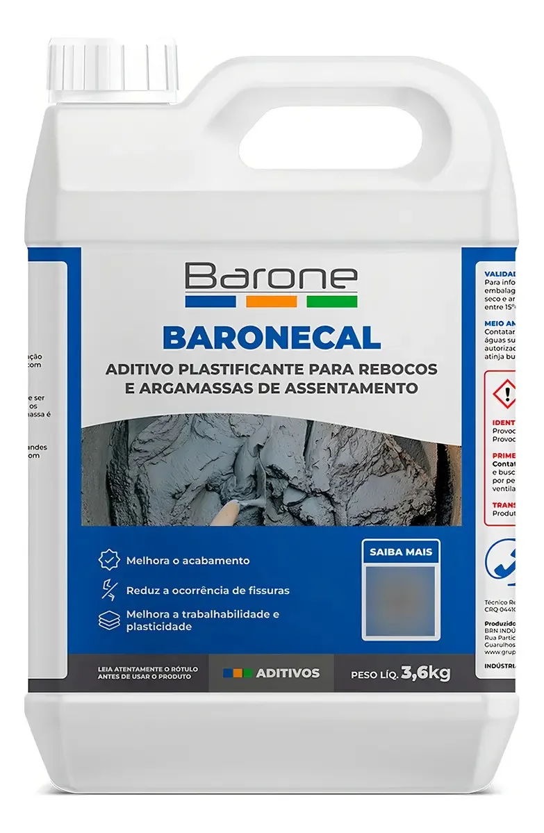 Baronecal Aditivo Plastificante - 3,6