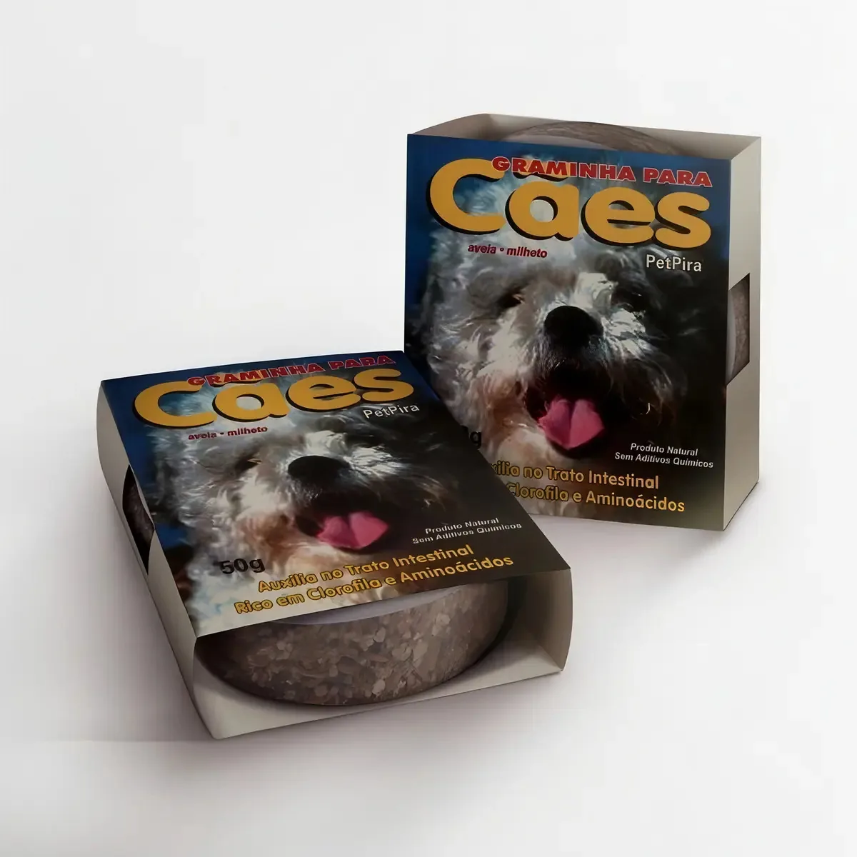 Grama Petpira Para Cães 50g