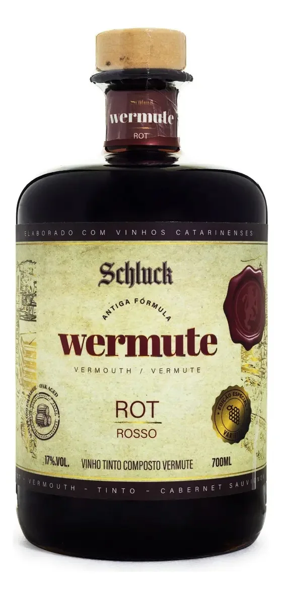 Vermute Rosso - Wermute Rot Schluck 700ml