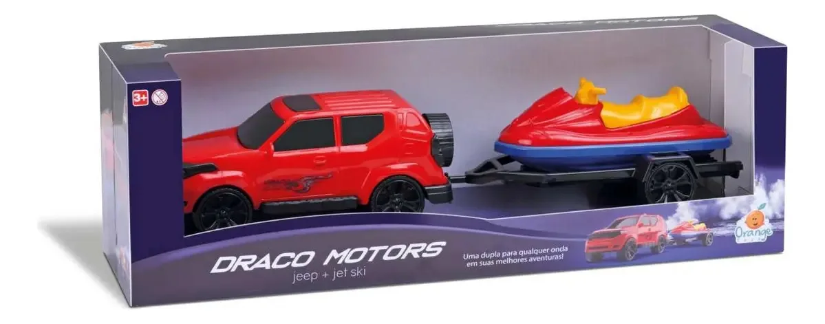 Carrinho Ot Jeep Draco Jet Ski