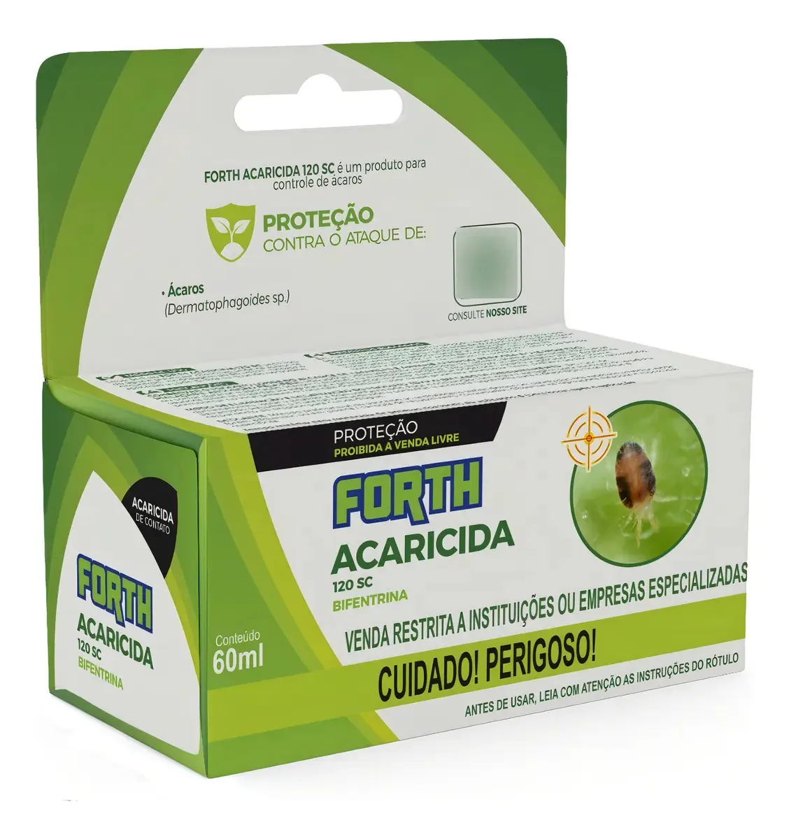 Acaricida Bifentrina Concentrado Forth 60ml