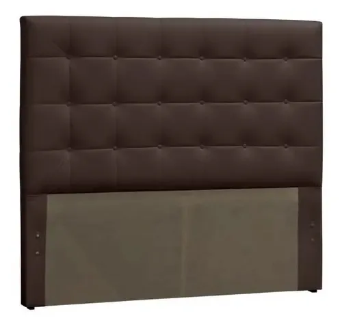 Cabeceira Casal Sonhare 140cm Corano Marrom - D'monegatto