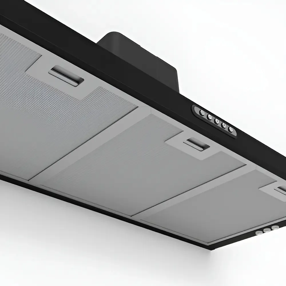 Depurador Digital Fogatti 90cm Slim Compact Preto