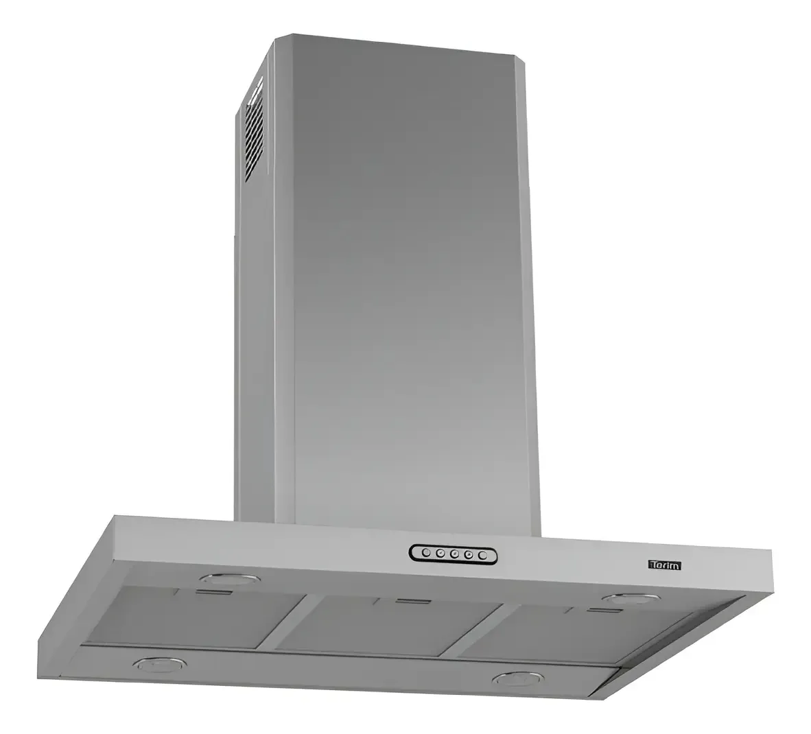 Coifa Ilha 75cm Retangular Terim Cor Inox