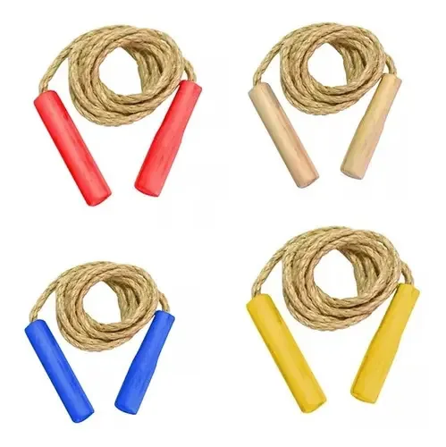 Kit 10 Cordas de Pular Infantis de Sisal