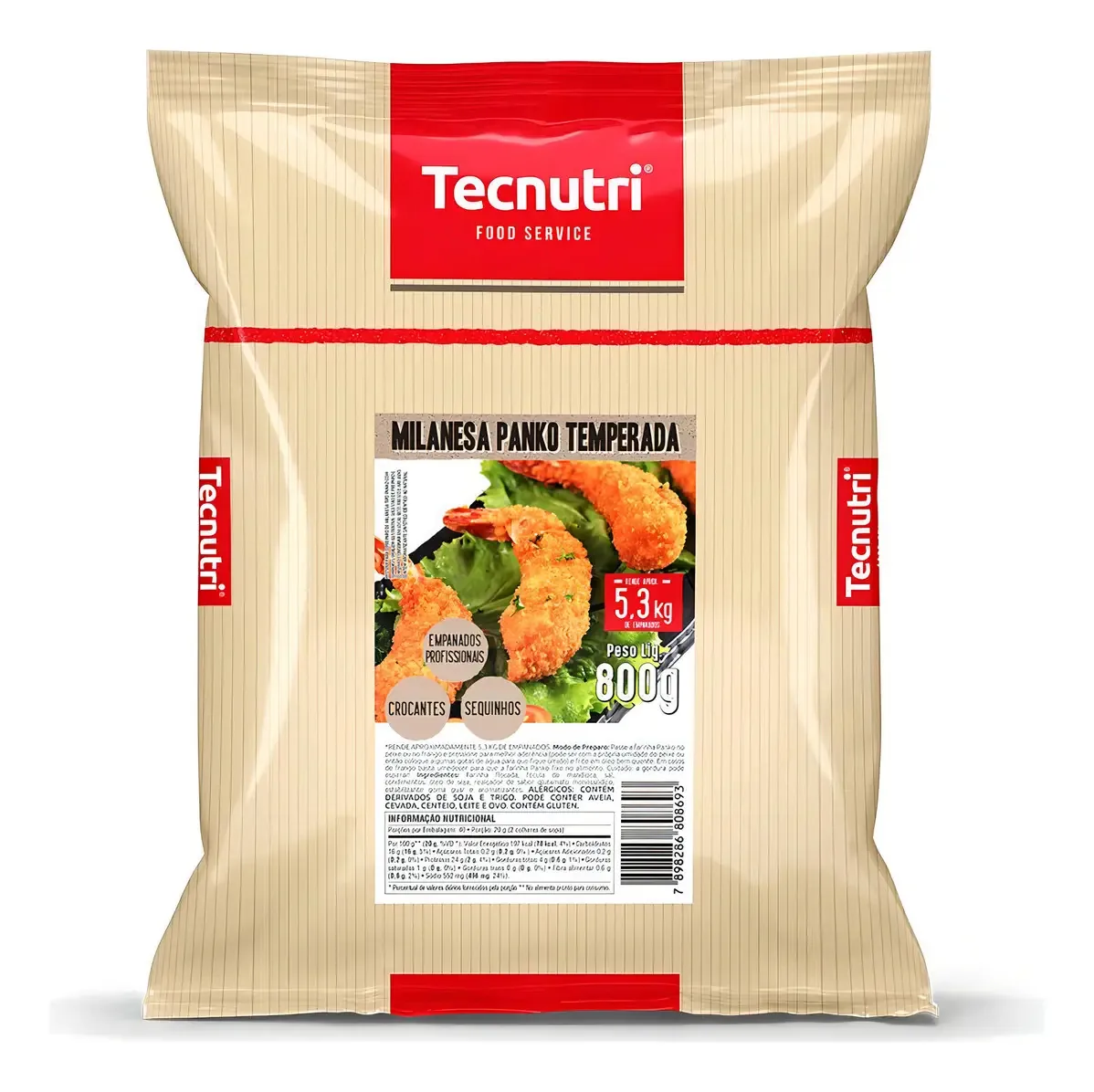 Mist.milanesa Panko Tecnutri Sch800gr Un/01