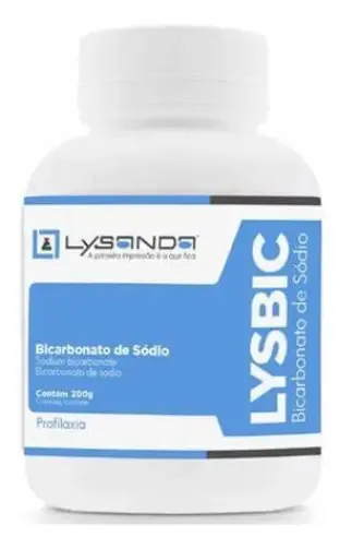 Bicarbonato De Sódio - Lysbic Natural 200g