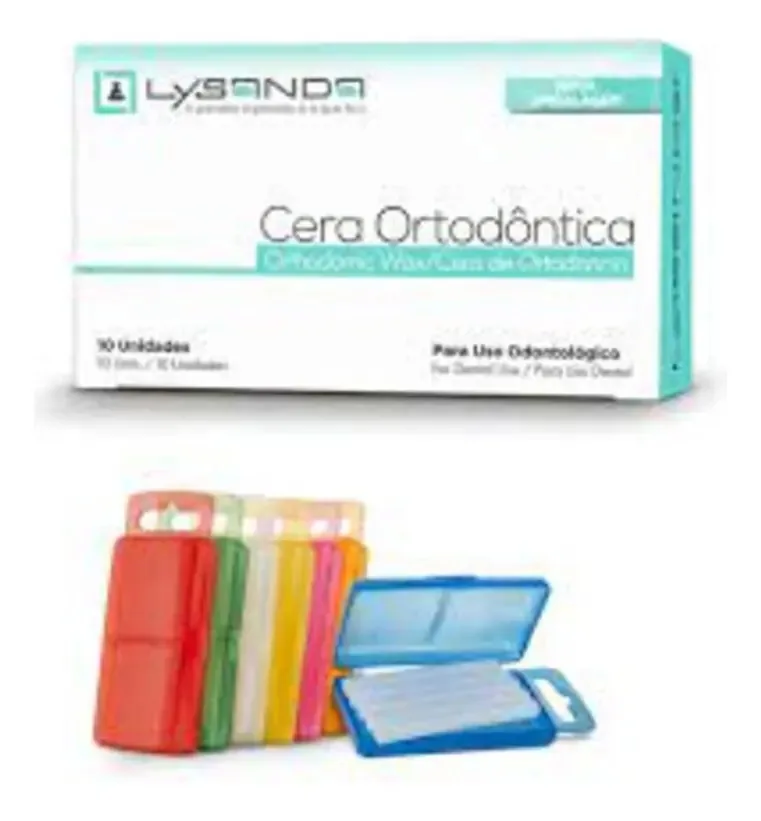Cera Ortodôntica Lysanda Com 10 Unidades