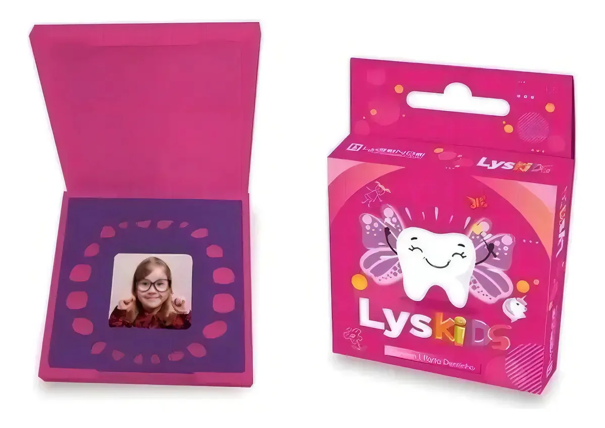 Porta Dentinho Lyskids Rosa - Lysanda