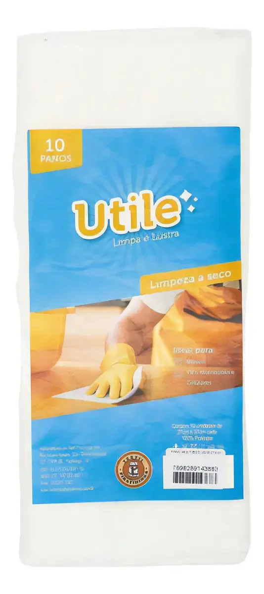 Pano de Limpeza Utile Pano Branco