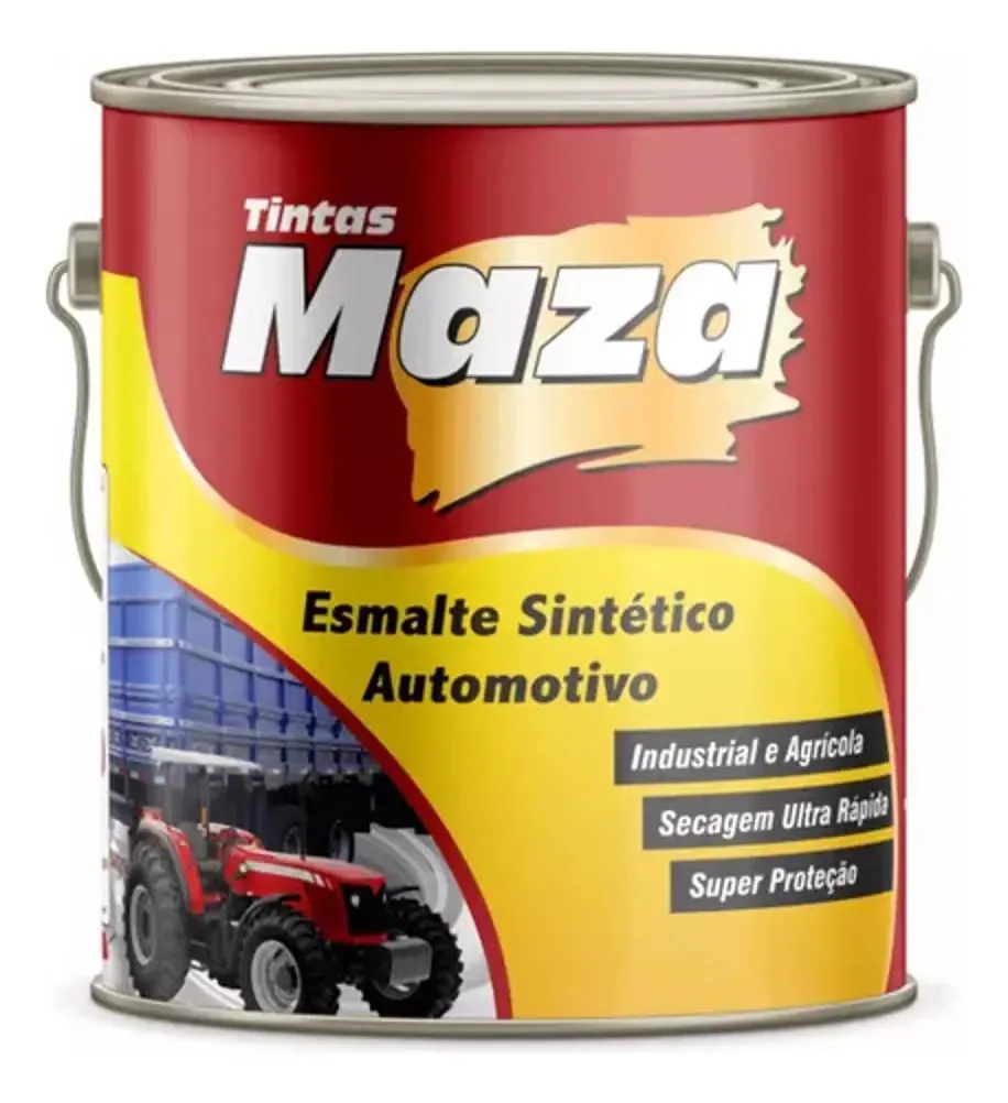 Esmalte Sintético Industrial Automotivo Agrícola 3,6l Cores Cor Azul