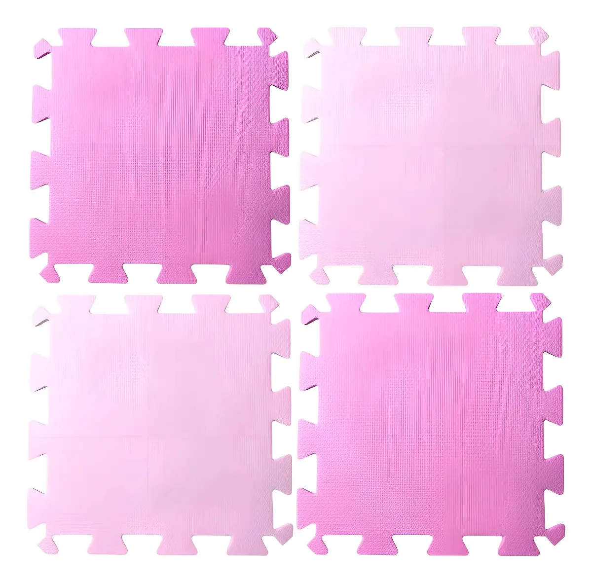 Kit 12 Tatame Tapete Eva Rosa Bebe/pink Infantil 50x50 10mm