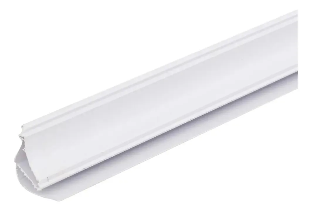 Acabamento Nobre E Pvc 6m Branco Plasbil