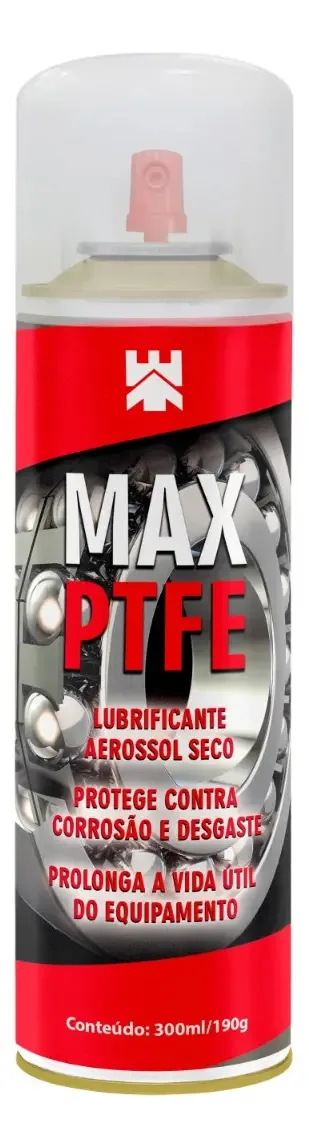 Lubrificante Seco 300ml/200g - Max Ptfe Teflon